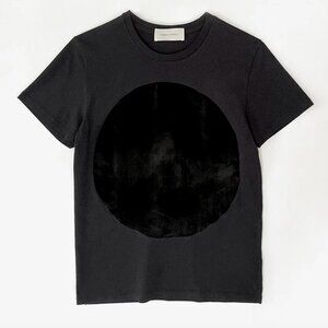 Correll Correll Black on Black Velvet T-Shirt